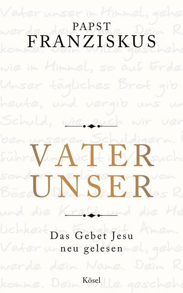 Papst Franziskus Vater unser