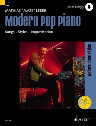 Van Ditmar Boekenimport B.V. Modern Pop Piano - Leber, Mathias "Maze"