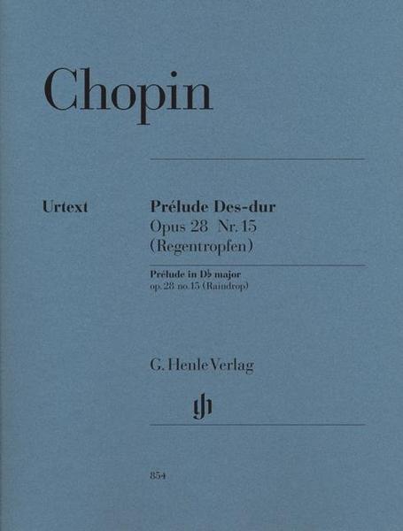 Frédéric Chopin Prélude Des-dur op. 28 Nr. 15 (Regentropfen)