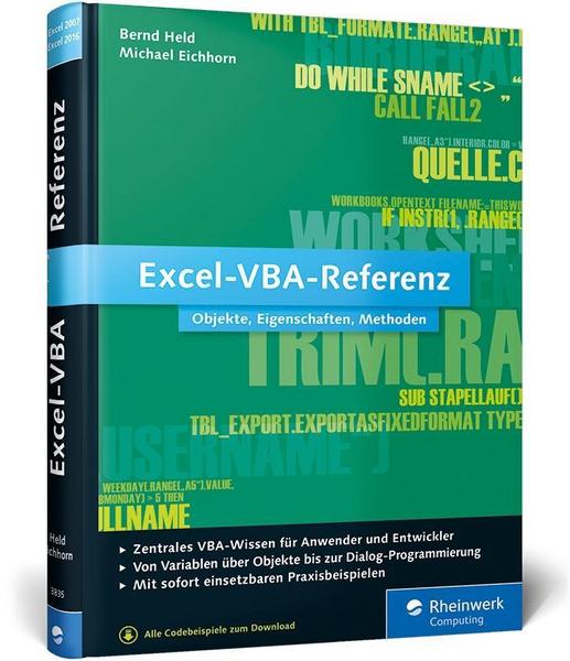 Bernd Held, Michael Eichhorn Excel-VBA-Referenz