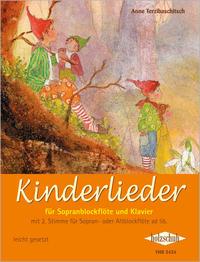 Anne Terzibaschitsch Kinderlieder für Sopranblockflöte und Klavier