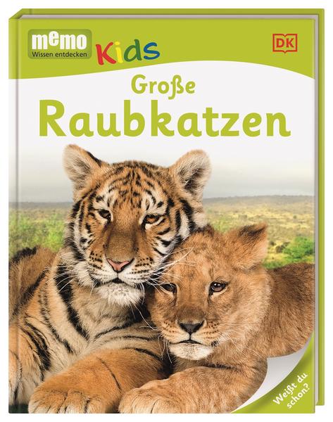 DK Verlag Dorling Kindersley Große Raubkatzen / memo Kids Bd.19