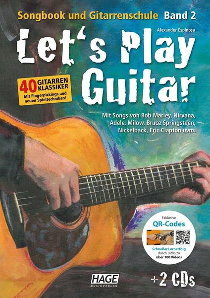 Alexander Espinosa Let's Play Guitar Band 2 (mit 2 CDs und QR-Codes)