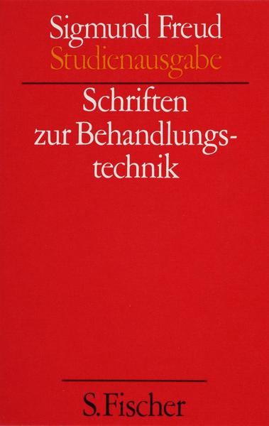 Sigmund Freud Studienausgabe.