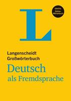 Langenscheidt GmbH Langenscheidt Großwörterbuch Deutsch als Fremdsprache - mit Online-Wörterbuch