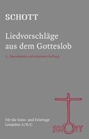 Kurt Grahl SCHOTT Liedvorschläge aus dem Gotteslob