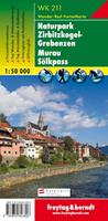 freytag&berndt F&B WK211 Nationalpark Zirbitzkogel, Grebenzen, Murau, Sölkpass - (ISBN: 9783850846806)