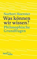 Norbert Hoerster Was können wir wissen℃