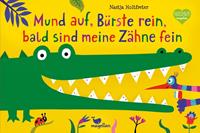 Nastja Holtfreter Mund auf Bürste rein bald sind meine Zähne fein