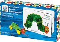 Eric Carle Die kleine Raupe Nimmersatt - Geschenkset Pappbilderbuch mit PlanToys-Holzraupe