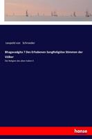 Leopold Schroeder Bhagavadgita - Des Erhabenen SangReligiöse Stimmen der Völker