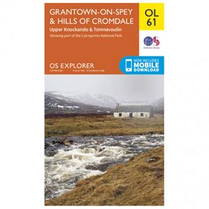 Ordnance Survey Grantown-On-Spey / Hills Cromdale Outdoor - Wandelkaart Ausgabe 2015