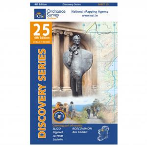 Ordnance Survey Ireland Sligo (E) / Leitrim / Roscommon - Wandelkaart 2012 Auflage