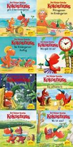 Carlsen Pixi-8er-Set 288: Der kleine Drache Kokosnuss und seine Freunde (8x1 Exemplar)
