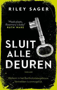 Riley Sager Sluit alle deuren -   (ISBN: 9789026347603)