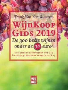 Frank van der Auwera Wijnkoopgids 2019 -   (ISBN: 9789460016882)