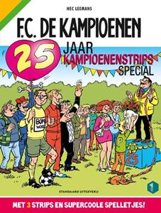 Hec Leemans 25 jaar F.C. De Kampioenen-strips-special -   (ISBN: 9789002275494)