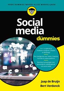 Bert Verdonck, Jaap de Bruijn Social media voor Dummies -   (ISBN: 9789045357249)
