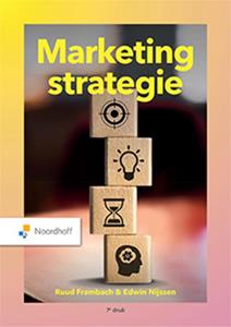 Ed Nijssen, Ruud Frambach Marketingstrategie -   (ISBN: 9789001749903)