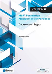 Henny Portman MoP Foundation Management of Portfolios Courseware – English -   (ISBN: 9789401804523)