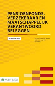 Randy Caenen Pensioenfonds, verzekeraar en maatschappelijk verantwoord beleggen -   (ISBN: 9789013156607)