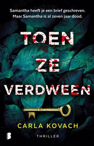 Carla Kovach Toen ze verdween -   (ISBN: 9789402318487)