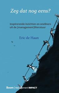Eric de Haan Zeg dat nog eens℃ -   (ISBN: 9789024434930)