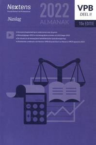 Nico van Duijn Nextens VPB Almanak -   (ISBN: 9789035200067)