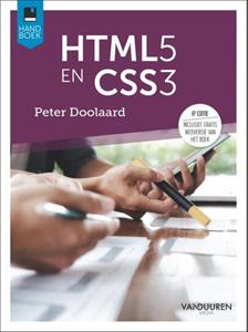 Handboek HTML5 en CSS -   (ISBN: 9789463562645)
