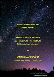 Chris Douwes Mijn Vaders En Moeders Laatste Journaal -   (ISBN: 9789463980470)