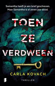 Carla Kovach Gina Harte 4 - Toen ze verdween -   (ISBN: 9789022593936)