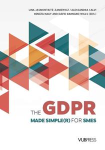 Vubpress The GDPR made simple(r) for SMEs -   (ISBN: 9789461170699)