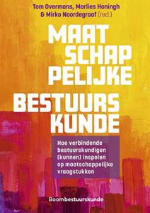 Boom Bestuurskunde Maatschappelijke bestuurskunde -   (ISBN: 9789462363670)