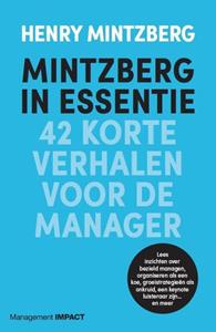 Henry Mintzberg Mintzberg in essentie -   (ISBN: 9789462763302)