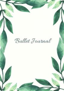 Mooie Gastenboeken Mijn Bullet Journal |A5 Notebook Botanisch Leaves Bladeren De natuur | Notitieboek Met Dotted Papier Met 120 Pagina's | Prachtig Schrijven -  Mooie