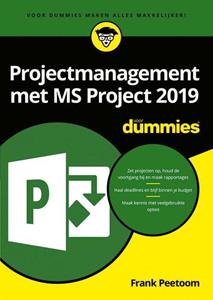 Frank Peetoom Projectmanagement met MS Project 2019 voor Dummies -   (ISBN: 9789045356525)