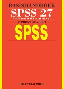 Alphons de Vocht Basishandboek SPSS 27 -   (ISBN: 9789055482771)