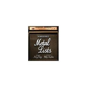 Groothandel / Fab The Merciless Book Of Metal Lists - Abrams, Howie