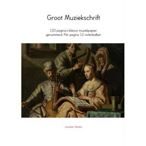 Brave New Books Groot Muziekschrift - Jacobien Beeker