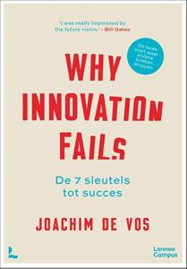 Joachim de Vos Why Innovation Fails -   (ISBN: 9789401476935)
