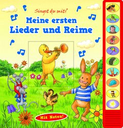 Phoenix International Publications Meine ersten Lieder und Reime - Vorlese-Pappbilderbuch mit Sound