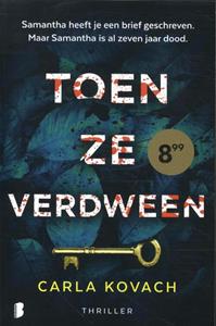 Carla Kovach Toen ze verdween -   (ISBN: 9789022598627)