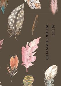 Kris Degenaar Weekplanner - werkplanner - A4 - boho - bruin - ongedateerd - agenda - dagplanner -   (ISBN: 9789464653571)