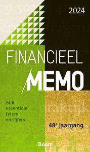 T. de Bondt Financieel Memo 2024 -   (ISBN: 9789024465361)