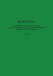 Ronald Wilfred Jansen BLIJDENSTEIN Stoom afblazen -   (ISBN: 9789490482589)