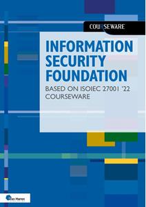 Hans Baars, Jule Hintzbergen, Kees Hintzbergen Information Security Foundation based on ISO/IEC 27001 ’22 Courseware -   (ISBN: 9789401809443)