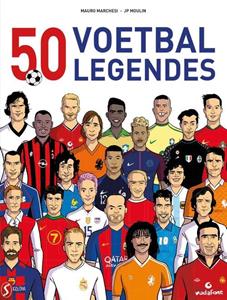 JP Moulin, Mauro Marhesi 50 Voetballegendes -   (ISBN: 9789464841527)
