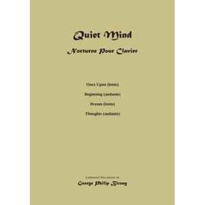 Pumbo.Nl B.V. Quiet Mind Nocturnina Pour Clavier - George Philip Birney