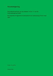 Sjef van Put Noodwetgeving -   (ISBN: 9789462473485)