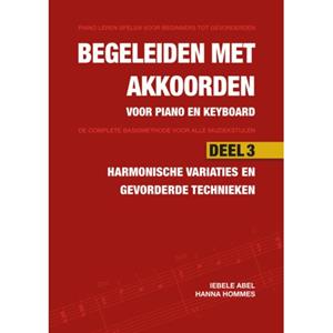 Elmtree And Waters Publishing Begeleiden Met Akkoorden Voor Piano En Keyboard / Deel 3: Harmonische Variaties En Ritmische - Iebele Abel